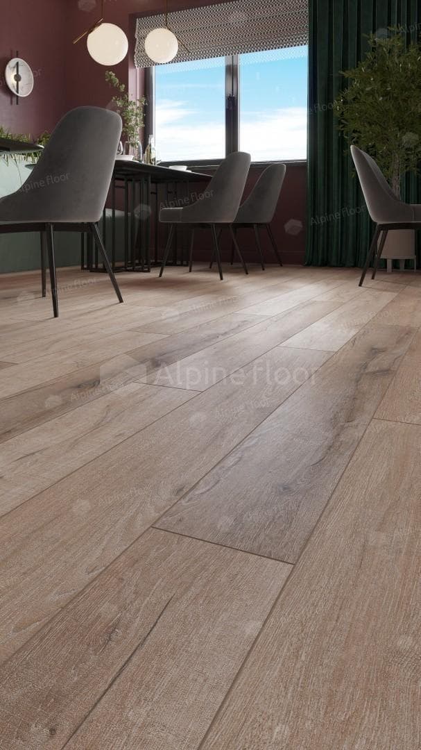 SPC ламинат Alpine Floor Premium XL Дуб персиковый ABA ECO 7-20 1220x183 8 мм