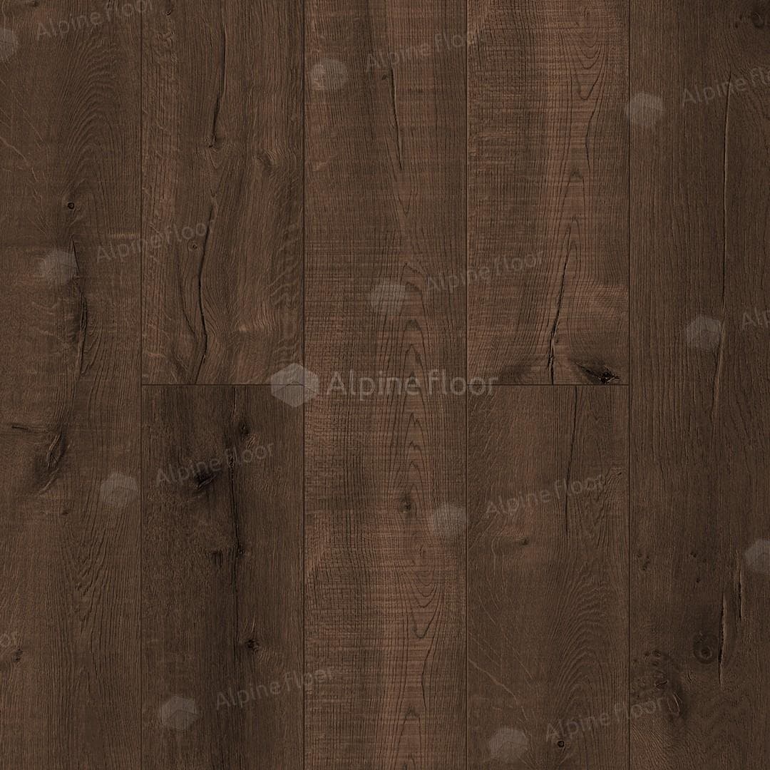 SPC ламинат Alpine Floor Real Wood Дуб Мокка ECO 2-2 1220x183 6 мм