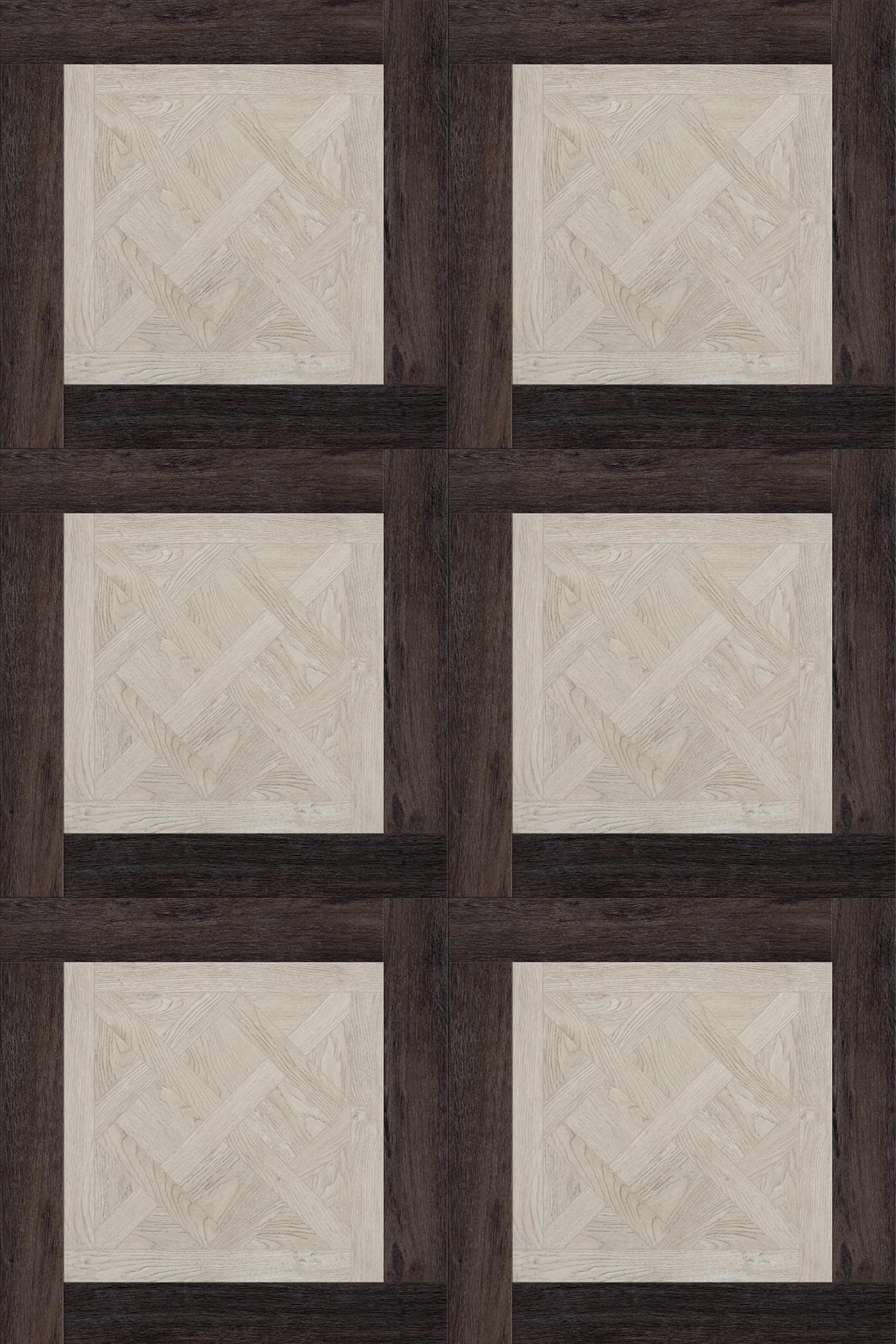 SPC ламинат Aqua Floor Versailles + ParquetPlus AF7001VS+AF6015PQ+ 840x840 7 мм
