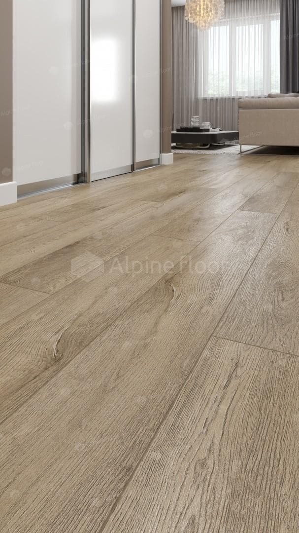 SPC ламинат Alpine Floor Premium XL Дуб млечный ABA ECO 7-13 1524x180 8 мм
