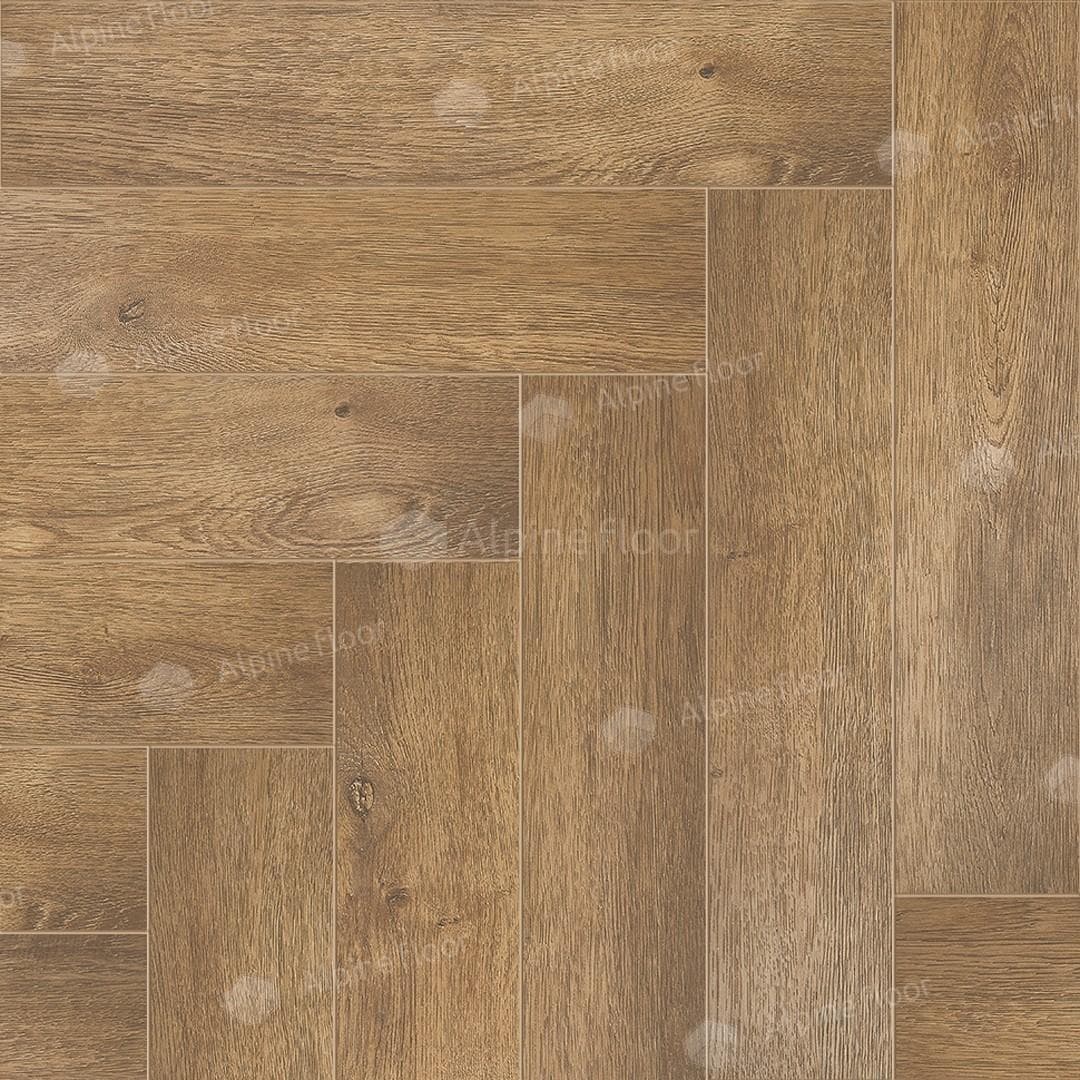 SPC ламинат Alpine Floor Expressive Parquet Песчаная буря ECO 10-4 610x122 6 мм