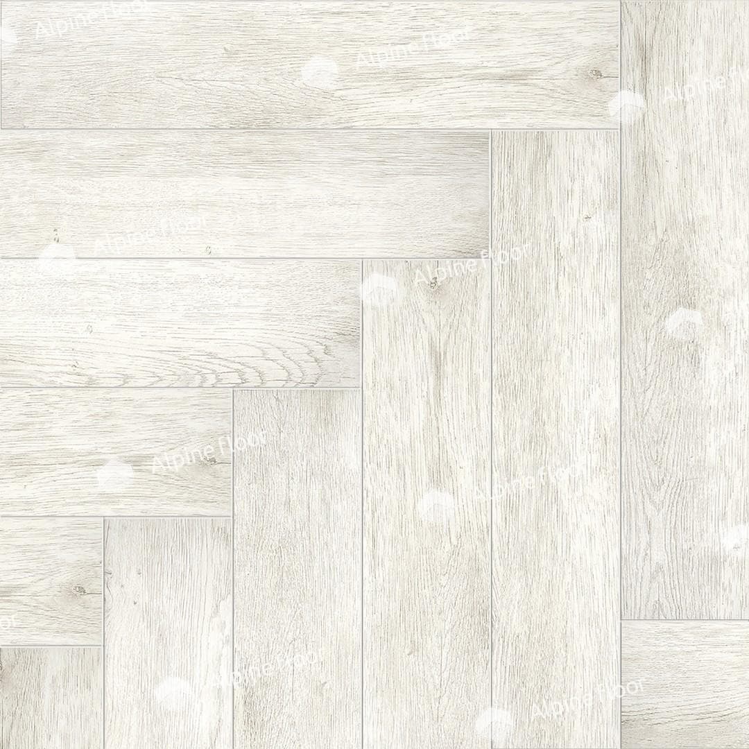 SPC ламинат Alpine Floor Expressive Parquet Снежная лавина ECO 10-5 610x122 6 мм