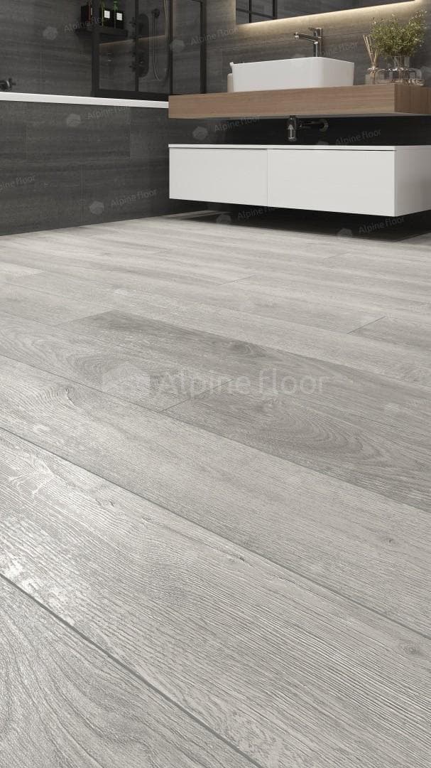 SPC ламинат Alpine Floor Premium XL Дуб платина ABA ECO 7-14 1524x180 8 мм