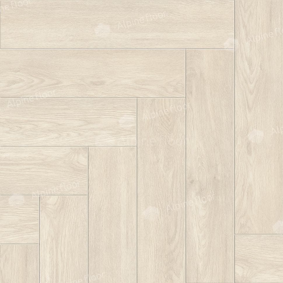 SPC ламинат Alpine Floor Light Parquet Дуб Адара ЕСО 13-14 600x125 4 мм