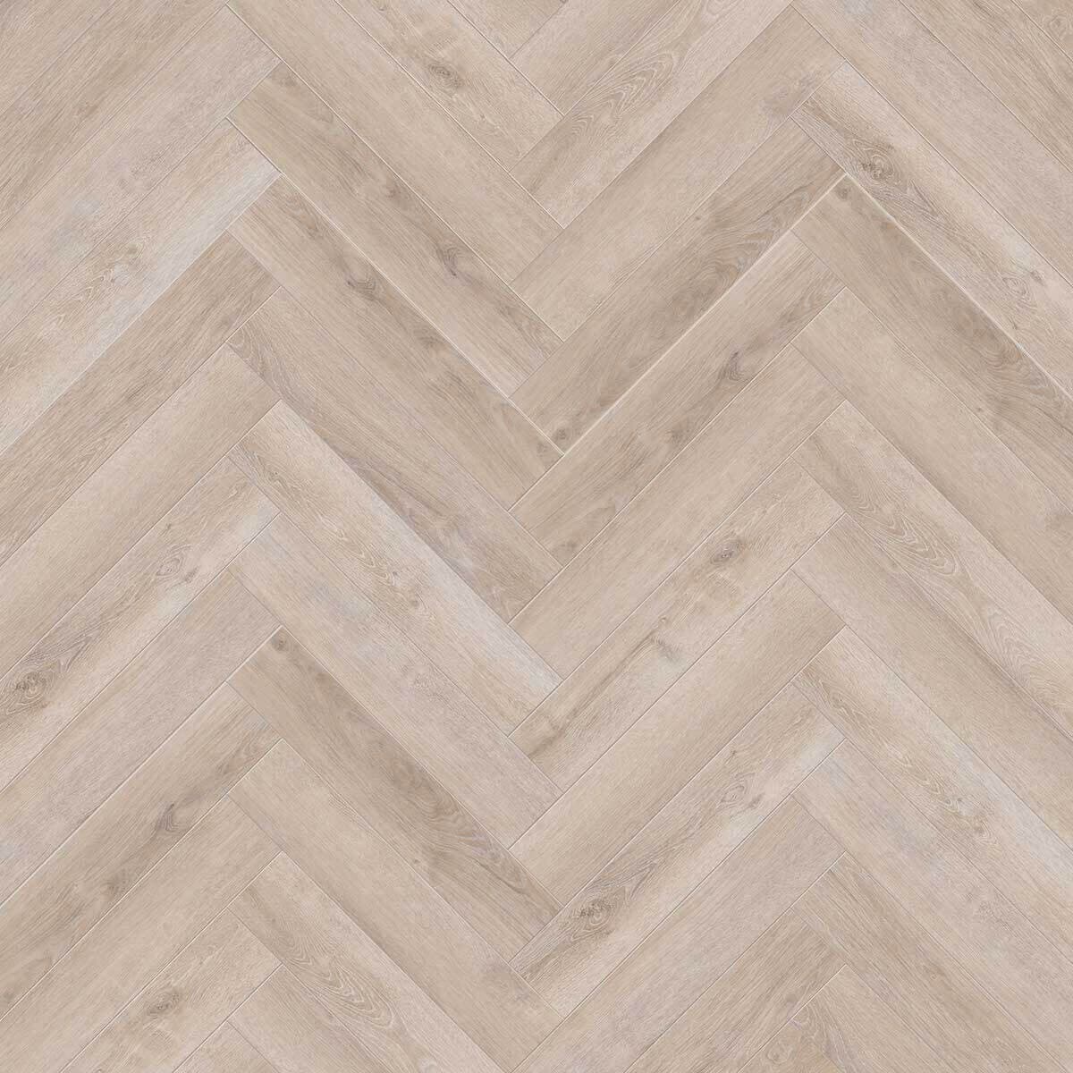 SPC ламинат - CronaFloor Herringbone 4V Дуб Дижон H010 - 640x128 4,5 мм