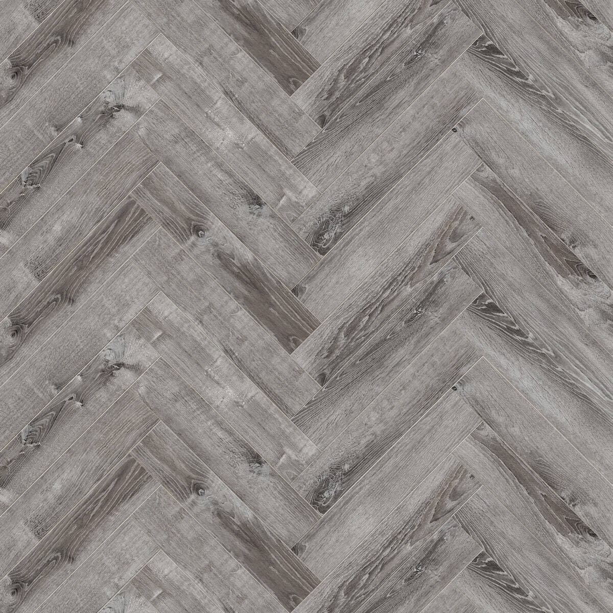 SPC ламинат - CronaFloor Herringbone 4V Дуб Тулон H009 - 640x128 4,5 мм