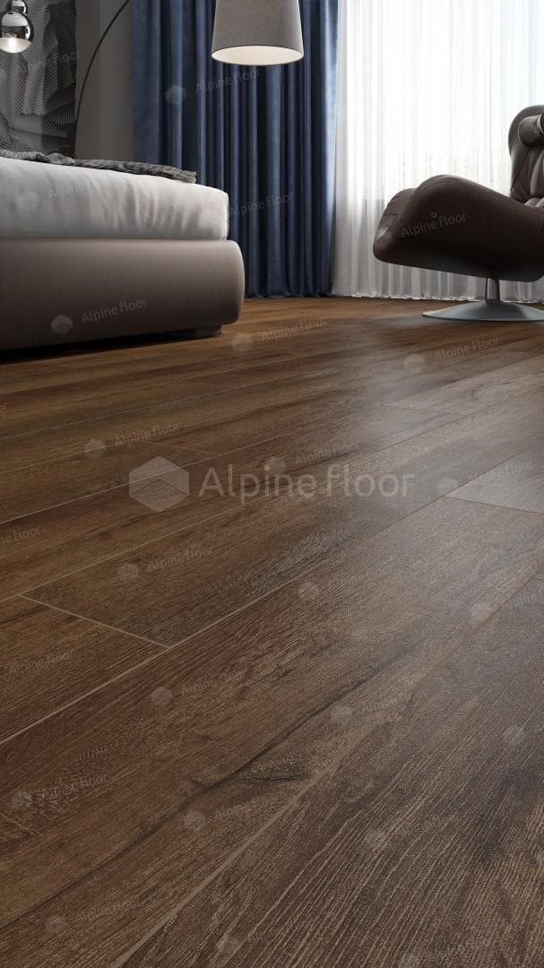 SPC ламинат Alpine Floor Premium XL Дуб сливочный ABA ECO 7-19 1220x183 8 мм