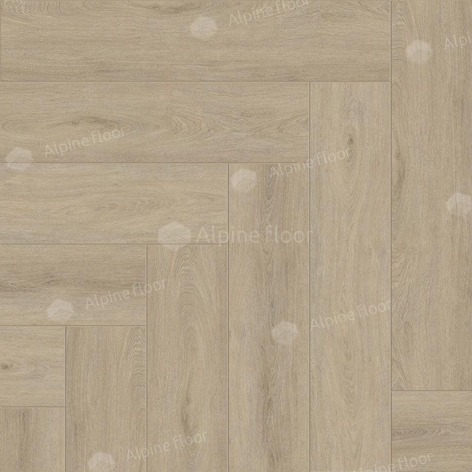 SPC ламинат Alpine Floor Light Parquet Дуб Денеб ЕСО 13-25 600x125 4 мм